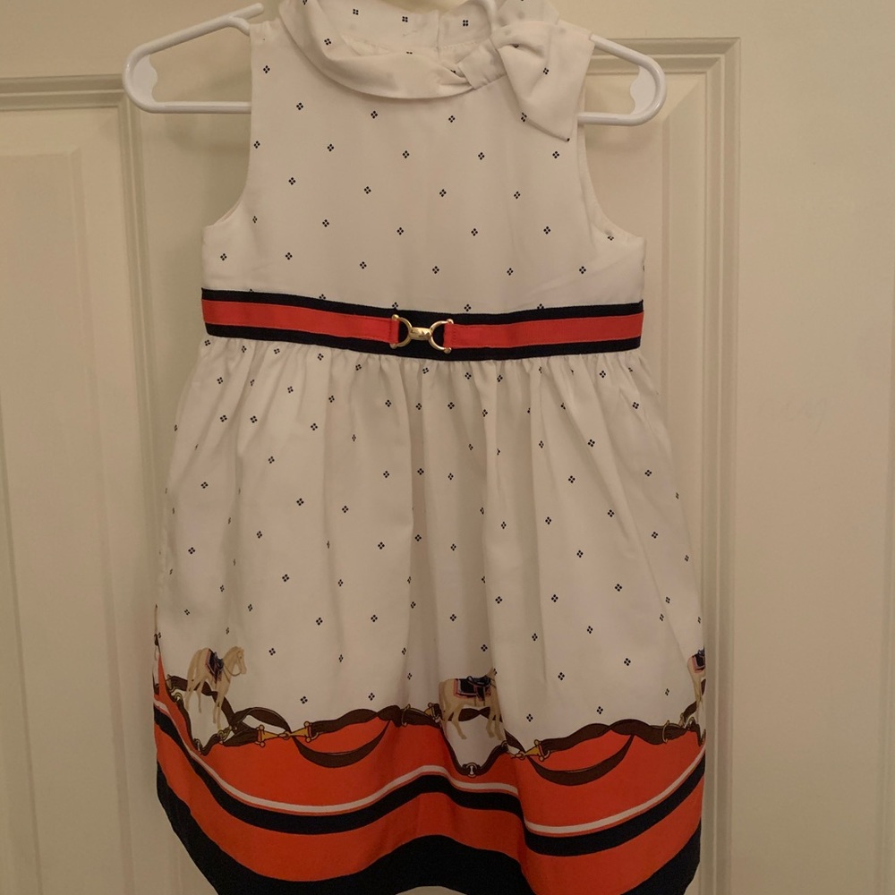 Janie and Jack horse equestrian dress